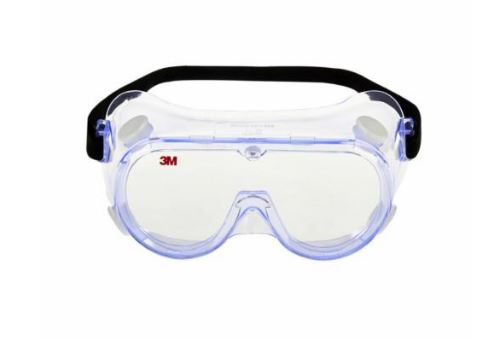 KÍNH BẢO HỘ CHỐNG HÓA CHẤT 3M 40660-00000-10 SPLASH SAFETY GOGGLES ANTI-FOG LENS